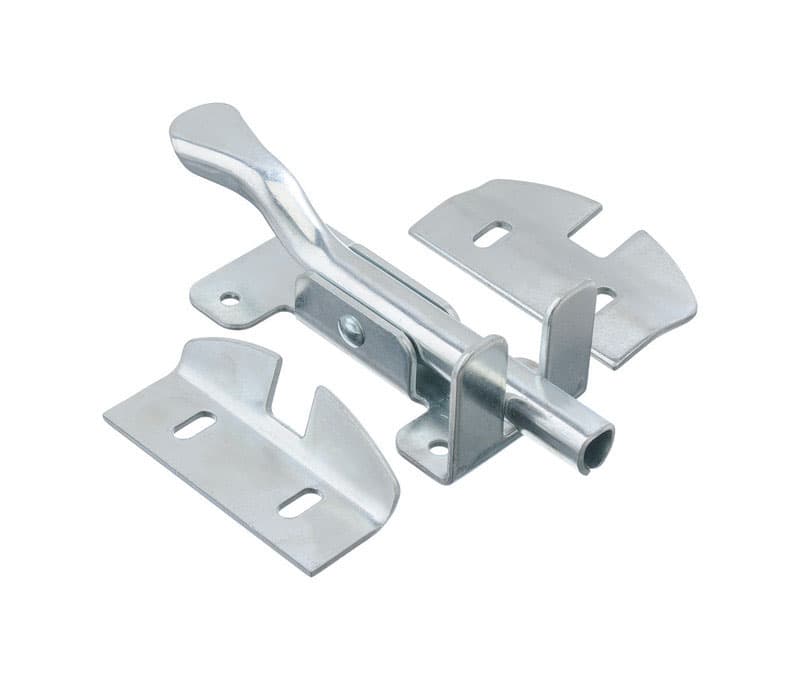 Ace 10.52 in. H X 4.75 in. W X 1.8 in. L Zinc-Plated Zinc Top Mount Gate Latch - 01-3420-060 - Locks and Keys  sku 01-3420-060