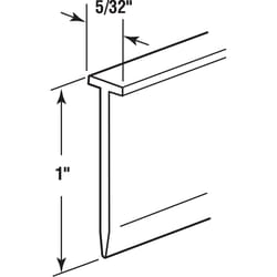 Prime-Line 1 in. W Clear Frameless Shower Door Bottom Seal