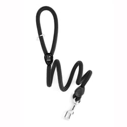 MyFamily Memopet Black Rope Polyester Dog Leash