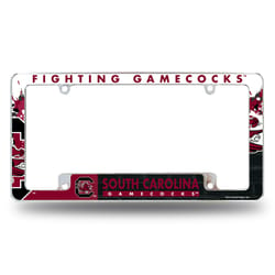 Rico Multicolored Metal License Plate Frame/Cover