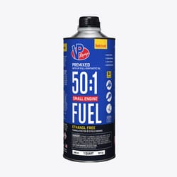 VP Racing Fuels Small Engine Ethanol-Free 2-Cycle 50:1 Pre-Mixed Fuel 1 qt