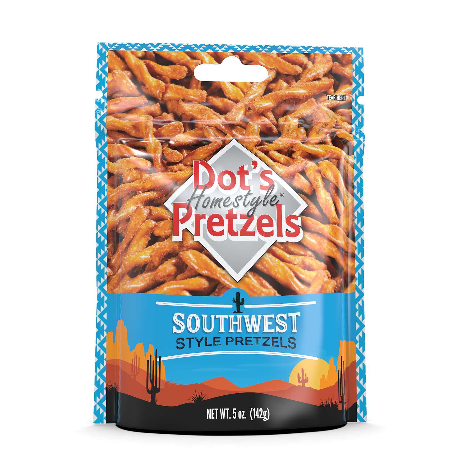 Dot's Pretzels Homestyle Southwest Pretzels 5 oz. Bagged Ace Hardware