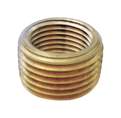 JMF Company 3/4 in. MPT X 1/2 in. D FPT Brass Pipe Face Bushing