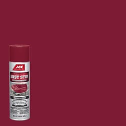 Ace Rust Stop Satin Burgundy Protective Enamel Spray Paint 15 oz