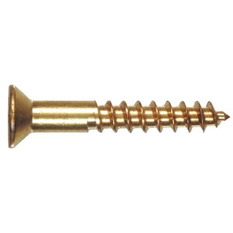 Hillman 1/4 in. Brass-Plated Brass SAE Screw Nut 100 pk Hillman 1/4 in. Brass-Plated Brass SAE Screw Nut 100 pk