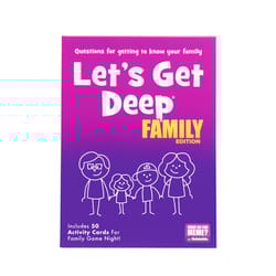 What Do You Meme Let's Get Deep Family Edition Card Game Multicolored 400 pc