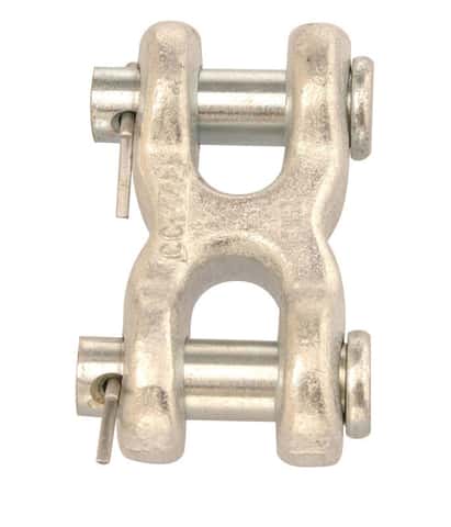 Campbell Zinc-Plated Forged Steel Double Clevis 9200 lb 3-5/8 in. L Campbell Zinc-Plated Forged Steel Double Clevis 9200 lb 3-5/8 in. L