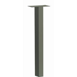 Architectural Mailboxes 53 in. Powder Coated Graphite Bronze Galvanized Steel Mailbox Post