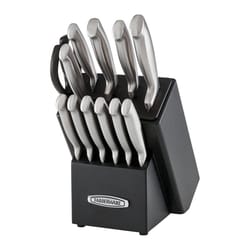 Farberware Edgekeeper Pro Assorted in. L Carbon Steel Knife Set 13 pc