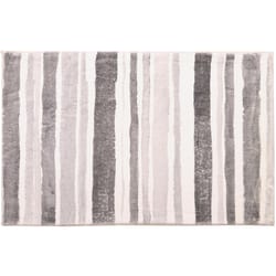 Cozy Living 21 in. W X 33 in. L Multi-color Driftwood Stripes Polyester Accent Rug