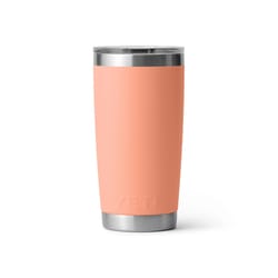 YETI Rambler 20 oz Lowcountry Peach BPA Free Tumbler with MagSlider Lid