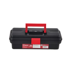 Ace 12 in. One Latch Tool Box Black/Red