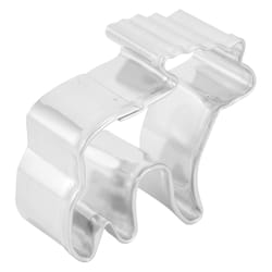 R&M International Corp International Corp 2 in. L Mini Moose Cookie Cutter Silver 1 pc