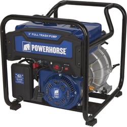 Powerhorse 6 HP 11820 gph Aluminum Switchless Switch Bottom Gas Trash Pump