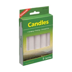 Coghlan's Candles 6.000 in. H X 3/4 in. W X 5 in. L 5 pk