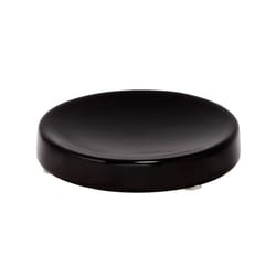 InterDesign Black Ceramic Soap Dish