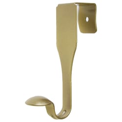 FENIX SmartHook 6.5 in. L Powder Coated Steel Contemporary Over the Door Hook 15 lb. cap. 1 pk