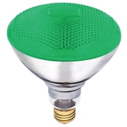 Westinghouse 100 W E26 Reflector Incandescent Bulb E26 (Medium) Green 1 pk