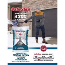 Safe Step Dual Blend 4300 Magnesium Chloride/Sodium Chloride Granule Ice Melt 50 lb