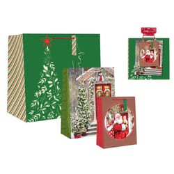 Paper Images Multi-Color Christmas Gift Bag