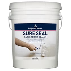 Benjamin Moore Sure Seal White Flat Acrylic Latex Primer Sealer 5 gal