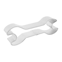 R&M International Corp Wrench 2 in. W X 5 in. L Cookie Cutter Silver 1 pc