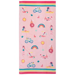 Stephen Joseph Multicolored Cotton Beach Day Bath/Beach Towel 1 pc