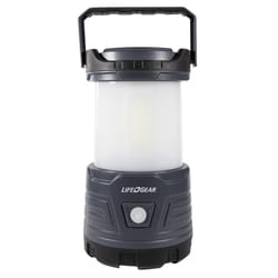 Dorcy Lifegear 1600 lm Black LED Flashlight Lantern AA Battery
