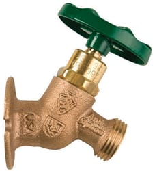 Arrowhead Brass Arrow Breaker 1/2 in. FIP X 3/4 in. MHT Anti-Siphon Brass Bibb