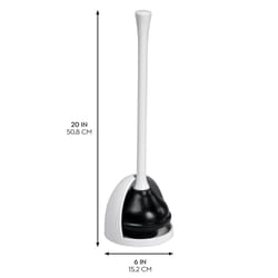 iDesign Una Plunger 19.5 in. L X 5.8 in. D