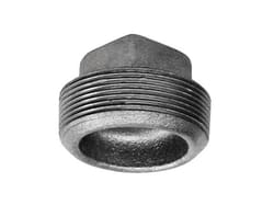 Anvil 2 in. MPT Black Malleable Iron Plug