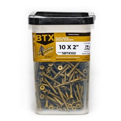 Big Timber No. 10 X 2 in. L Star Bronze Deep Wood Screws 480 pk