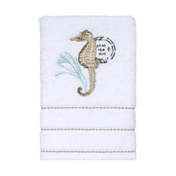 Avanti Linens Farmhouse White Cotton Coastal & Tropical Hand Towel 1 pc