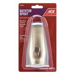 Ace n/a Brushed Nickel Tub Spout