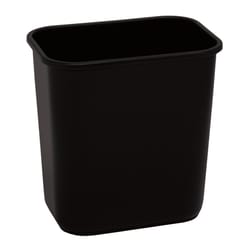 Highmark 3.25 gal Black Plastic Wastebasket