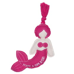 Pavilion We People Pink Cotton Mermaid Squeak Dog Toy 8.5 in. 1 pk