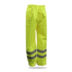 Boss Yellow Polyester Rain Pants XL