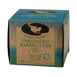 Beyond Gourmet 2-1/2 in. W X 2-1/2 in. L Baking Muffin Cups Tan 48 pk