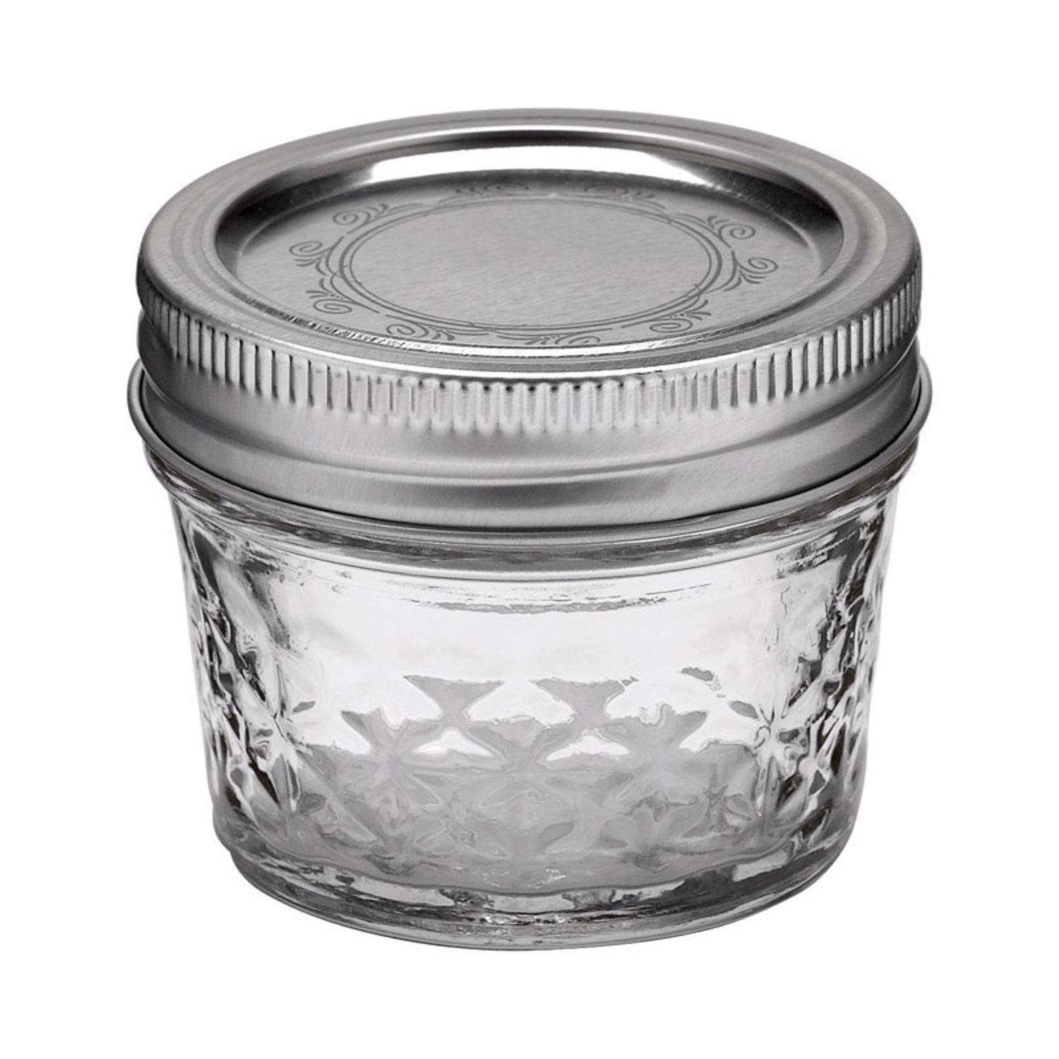 Chalk Label Mason Jar 4-Piece Glassware Set