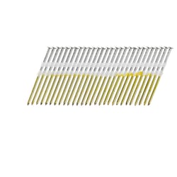 Senco 3-1/2 in. L X 16 Ga. Angled Strip Hot-Dip Galvanized Framing Nails 20 deg 2,500 pk