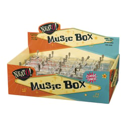 Toysmith Neato Classics Children's Music Box Clear/Silver 25 pc