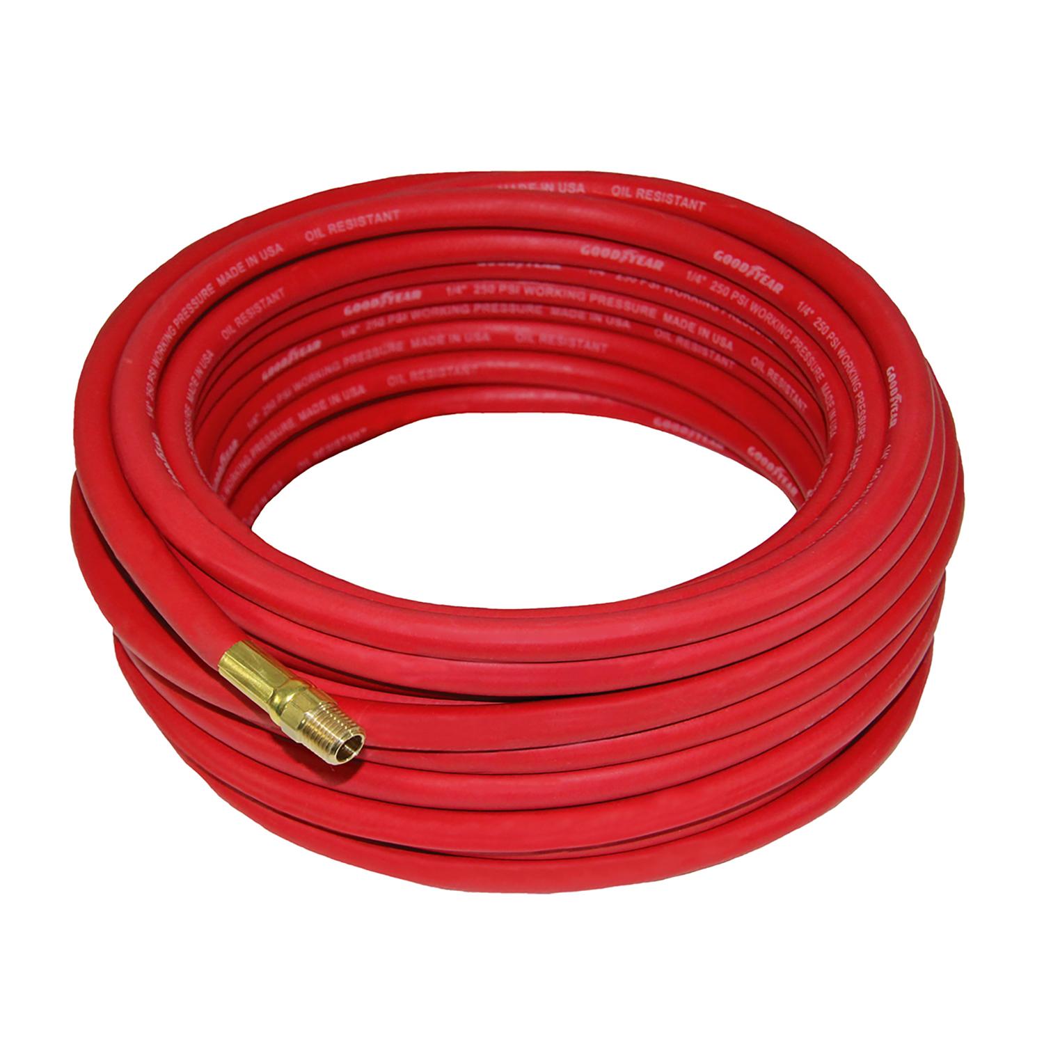 Dia. EPDM Rubber Air Hose 250 psi Red 