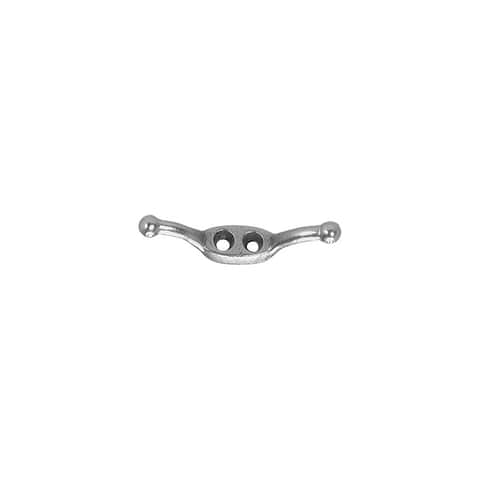 Campbell Nickel-Plated Zinc Rope Cleat 2-1/2 in. L Campbell Nickel-Plated Zinc Rope Cleat 2-1/2 in. L