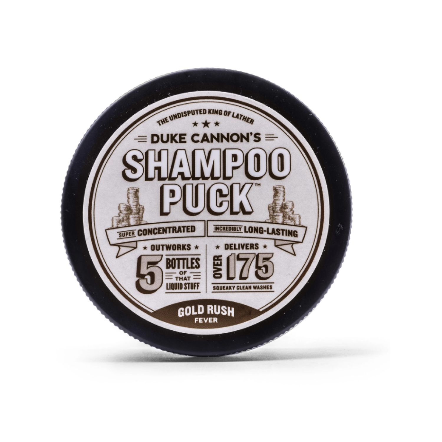 Photos - Other Cosmetics Duke Cannon Shampoo Puck SHAMPUCKGLDRUSH 