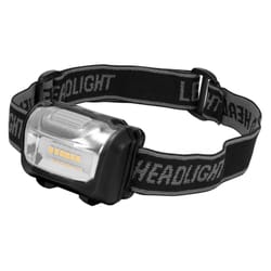 Project Pro 200 lm Black LED Head Lamp AAA Battery
