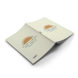 Denik 5 in. W X 8 in. L Sewn Bound Multicolored His Mercies Notebook