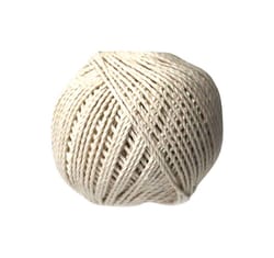 Ace #18 in. D X 200 ft. L White Twisted Cotton Twine Ace #18 in. D X 200 ft. L White Twisted Cotton Twine
