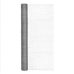 GARDEN CRAFT 50-ft x 4-ft Steel Chicken Wire Rolled Fencing with Mesh Size  1-in in the Rolled Fencing department at