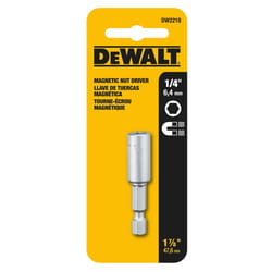 DeWalt 1-7/8 in. L Nut Driver Heat-Treated Steel 1 pc