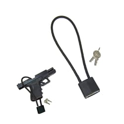 Peacekeeper Black Stainless Steel Gun Lock